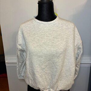 All in Motion Women's Grey and White Sweatshirt, XS, NWT